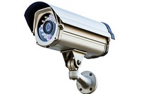 CCTV security camera surveillance binoculars technology.