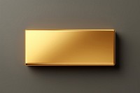 Gold bar simplicity rectangle lighting.