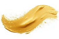 Glitter gold abstract white background yellow powder.