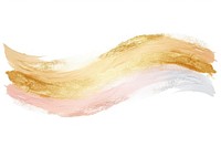 Gold abstract brush stroke backgrounds paper white background.