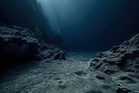 Isolated Rugged Landscape Terrain Underwater underwater outdoors nature.