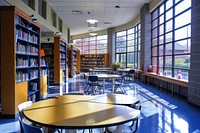 Library publication furniture cafeteria.