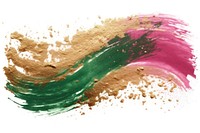 Gold abstract brush stroke backgrounds pink white background.