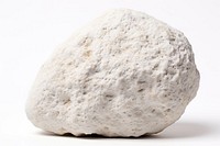Moon mineral rock pebble.
