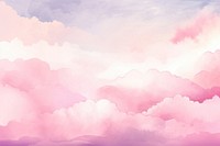 Sugar cotton pink clouds vector background backgrounds outdoors nature.