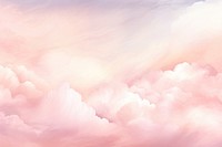 Sugar cotton pink clouds vector background backgrounds outdoors nature.