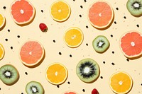 Fruit pattern grapefruit plant food.