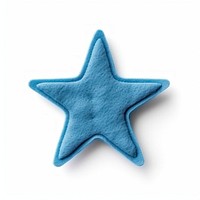 Turquoise symbol blue star.