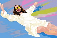 Jesus wears sunglasses art spirituality creativity.