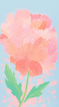 Peony painting art backgrounds.