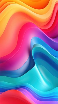 Smooth liquid wave gradient backgrounds abstract rainbow.