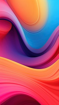 Smooth shape liquid wave gradient backgrounds abstract rainbow.