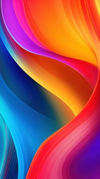 Smooth liquid wave gradient backgrounds abstract rainbow.
