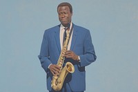 Jazz saxophone adult saxophonist.