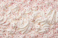 White ice cream texture backgrounds dessert icing.
