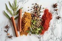 Spices food ingredient seasoning.