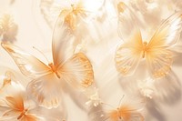 Aesthetic butterfly background holography backgrounds flower petal.