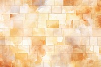 Watercolor brick wall architecture backgrounds pattern.