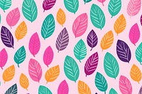 Leaf pattern backgrounds plant.