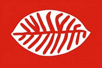 Leaf backgrounds logo pattern.