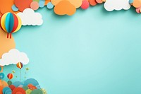 Paper background backgrounds balloon cartoon.