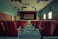 Movie theater from the 1950s-1970s architecture classroom building.