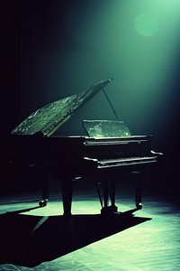 Photo of piano keyboard entertainment harpsichord.