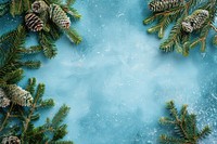 Chirstmas tree border backgrounds outdoors nature.