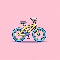 Bikecycle pixel vehicle bicycle wheel.