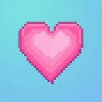Heart pixel backgrounds shape ammunition.