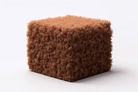 Chocolate slice fluffy wool simplicity furniture flooring.