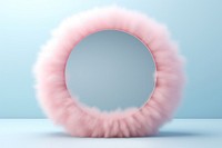 Mirror fluffy wool photography softness porthole.