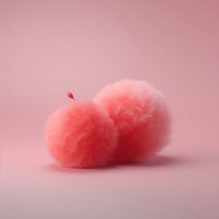 3d render of red cherry softness produce nature.