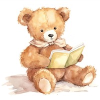 Teddy bear book publication cute.