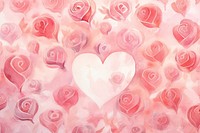 Heart and rose pettern background backgrounds petal plant.