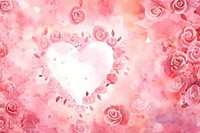 Heart and rose pettern background backgrounds flower petal.