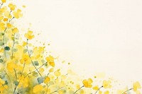 Background yellow flowers backgrounds nature plant.