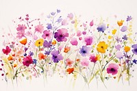 Background flowers backgrounds painting blossom.