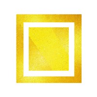 Square icon backgrounds yellow shape.