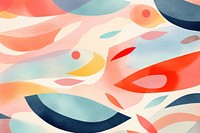Fish backgrounds abstract painting.