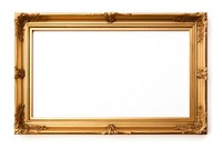 Art deco gold frame backgrounds rectangle white background.
