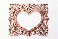 Valentines rose gold frame rectangle jewelry locket.