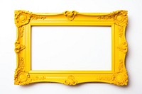 Yellow frame backgrounds rectangle white background.