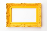Yellow wood frame backgrounds rectangle white background.