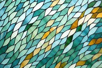 Mosaic tiles of builing backgrounds shape glass.