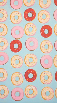 Jumbo donuts backgrounds pattern food.