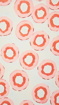 Jumbo glazed doughnuts backgrounds wallpaper pattern.
