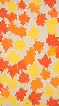 Big jumbo maple leaves backgrounds wallpaper pattern.