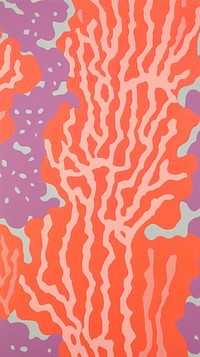 Big jumbo purple corals pattern backgrounds painting.