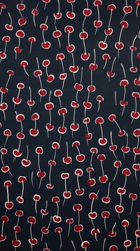 Black cherries pattern backgrounds repetition.